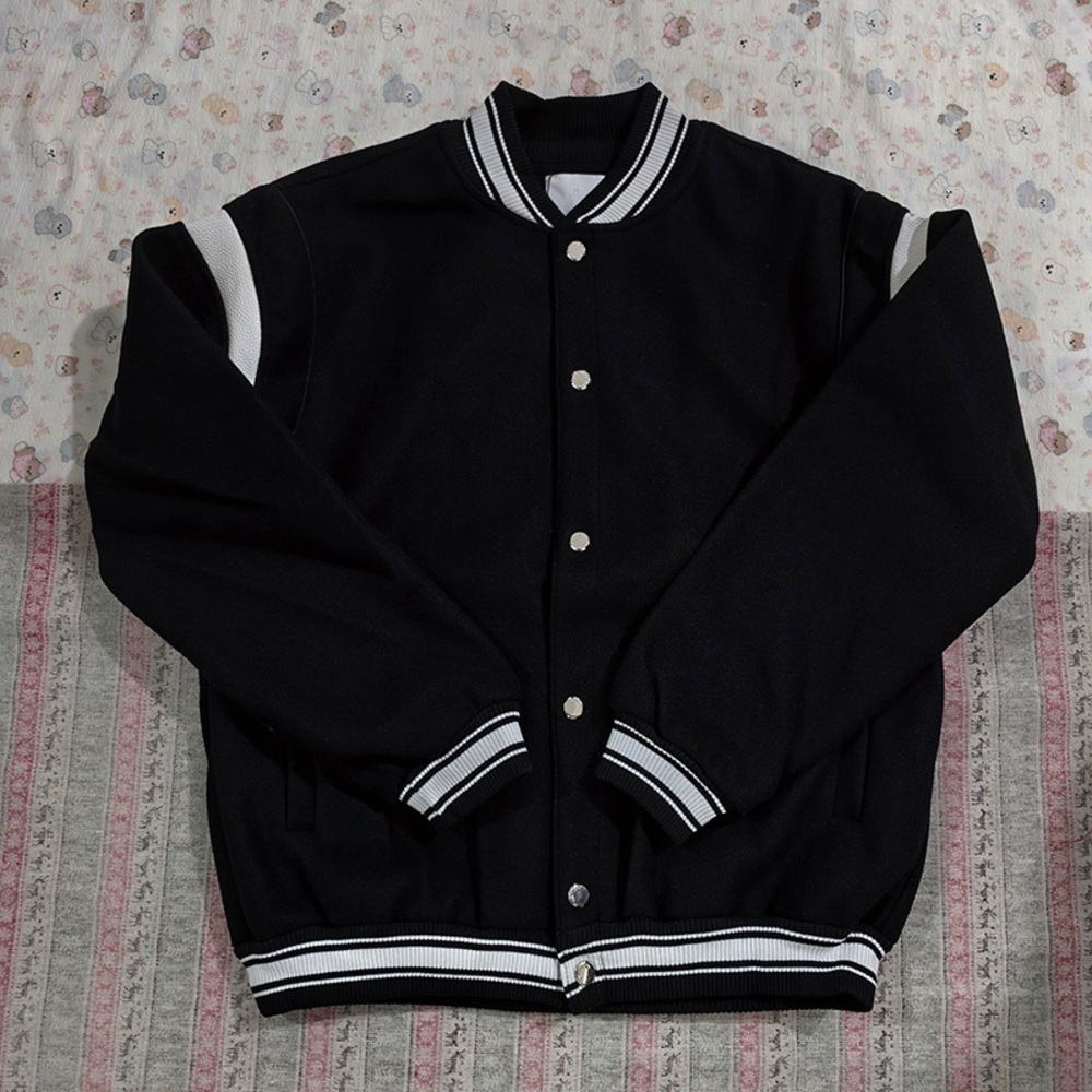 Givenchy Black Baseball Jacket